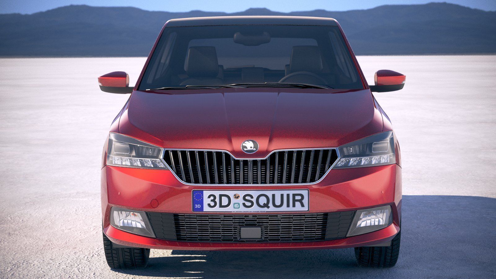 Skoda Fabia 2019 3D model_9