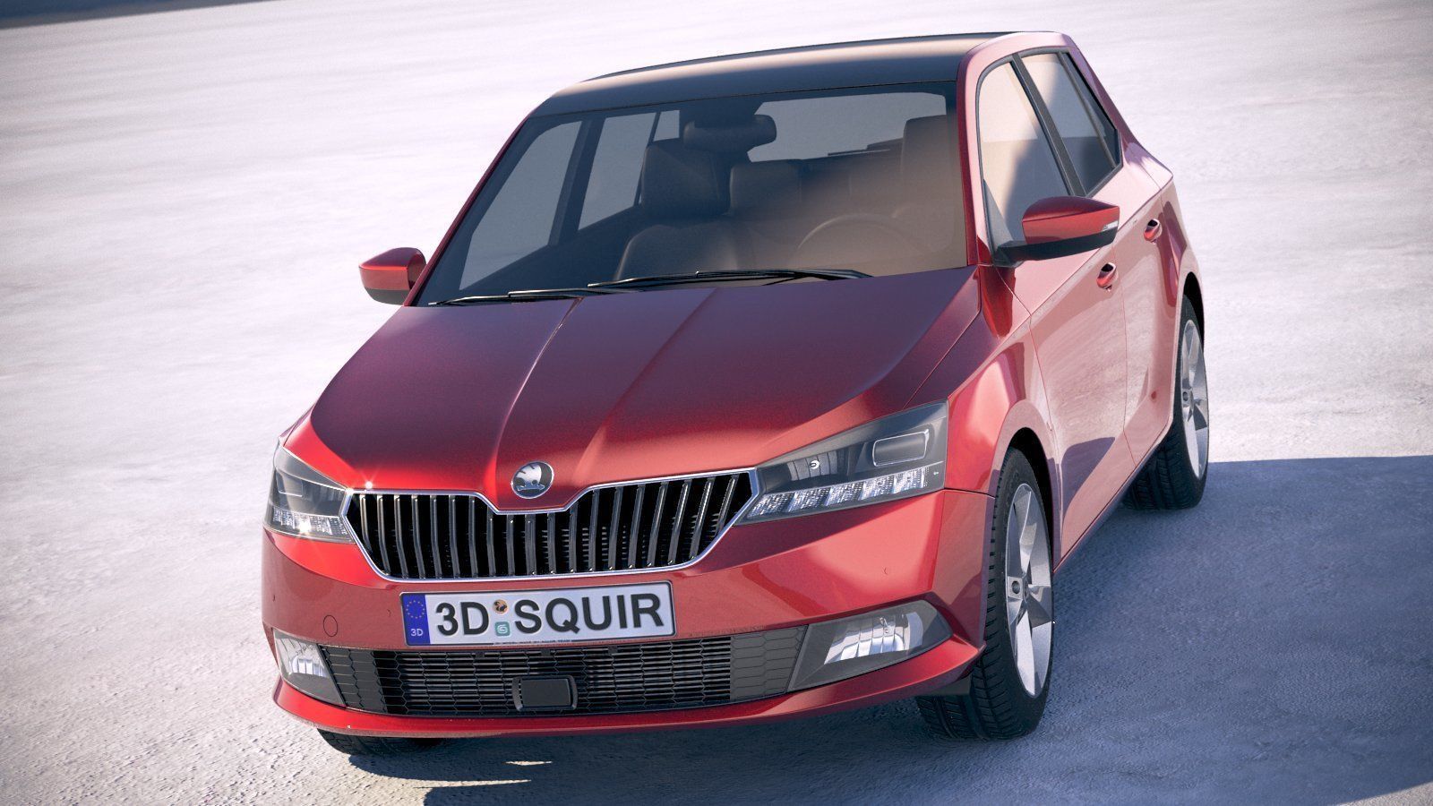 Skoda Fabia 2019 3D model_1