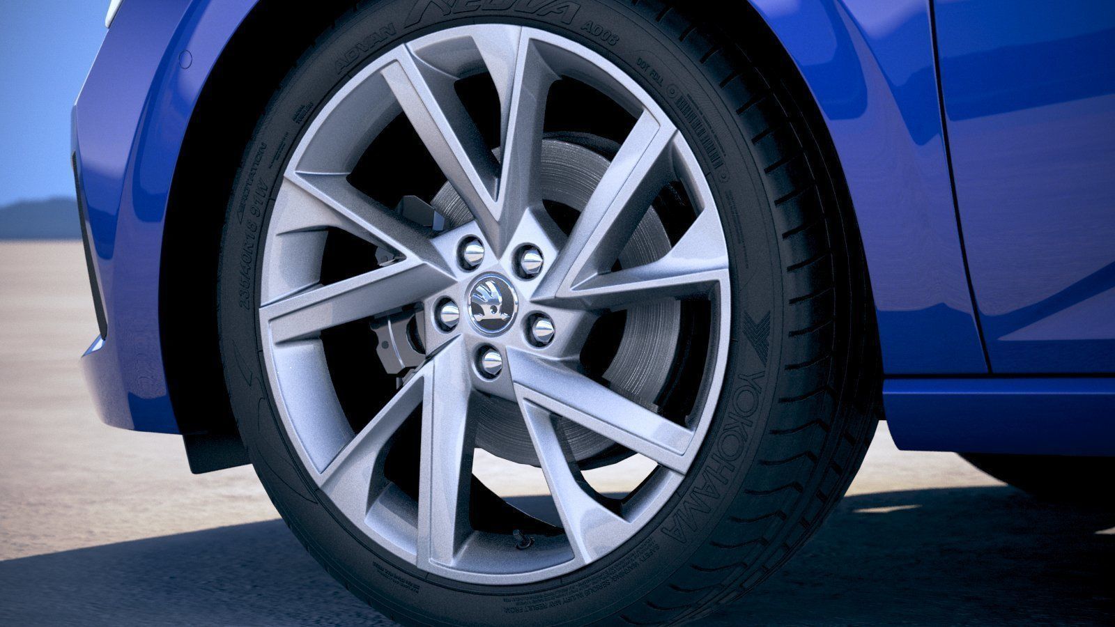 Skoda Scala 2019 3D model_14
