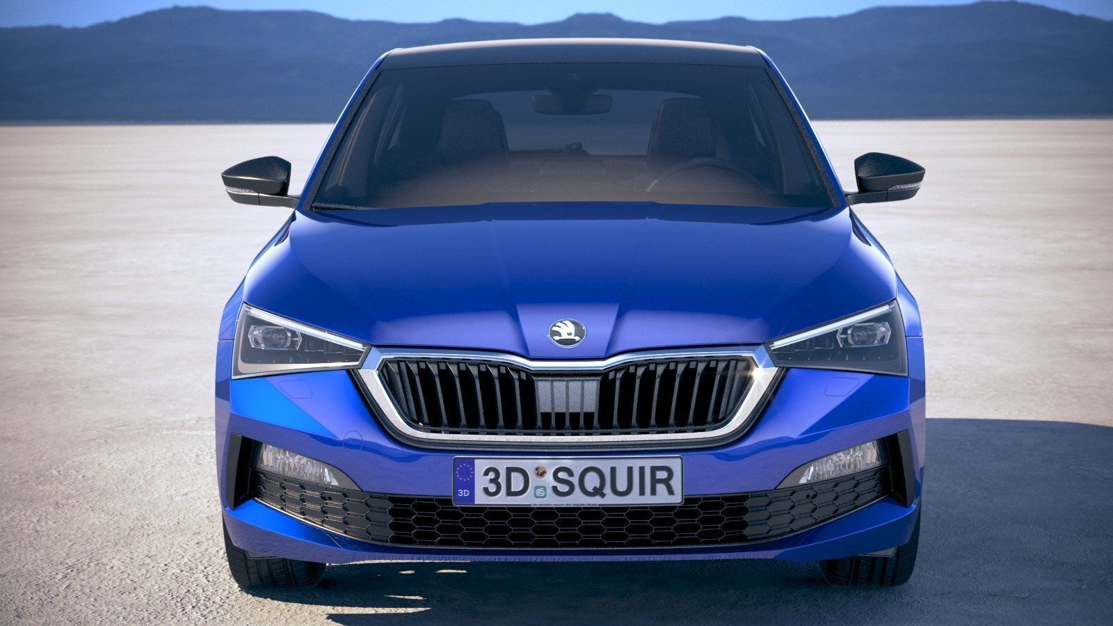 Skoda Scala 2019 3D model_9