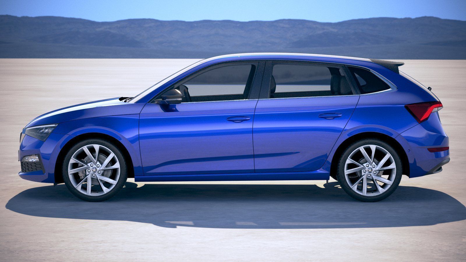 Skoda Scala 2019 3D model_6