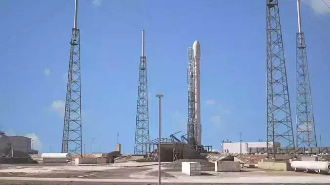 Launch Pad Complex 3D model