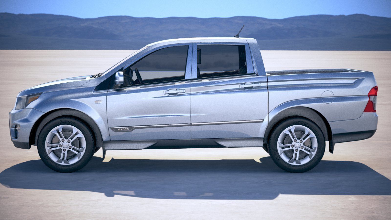 SsangYong Action Sports 2013-2018 3D model_6