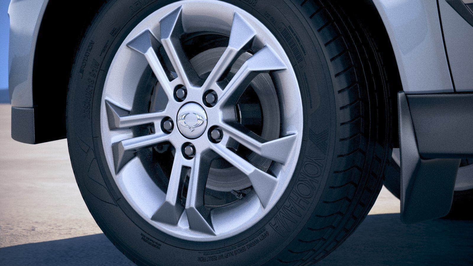 SsangYong Action Sports 2013-2018 3D model_14