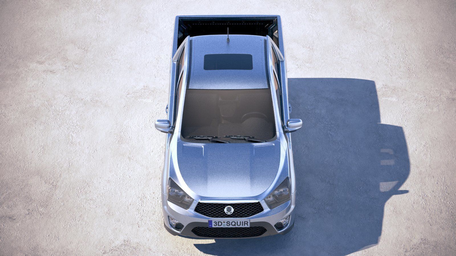 SsangYong Action Sports 2013-2018 3D model_8