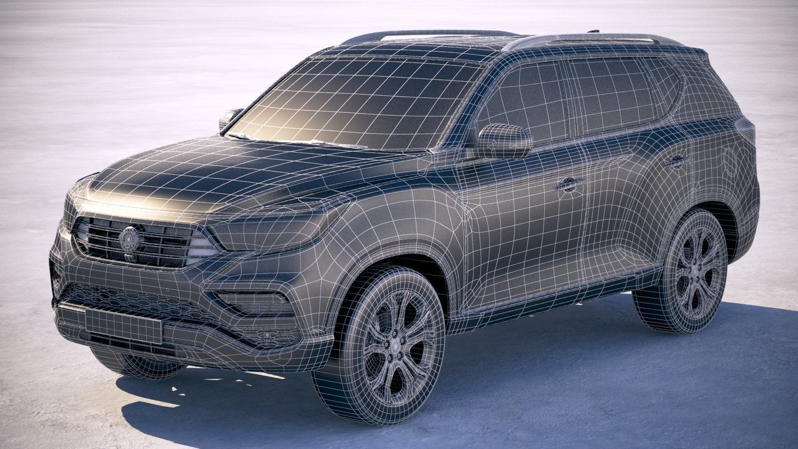 SsangYong Rexton 2018 3D model_19