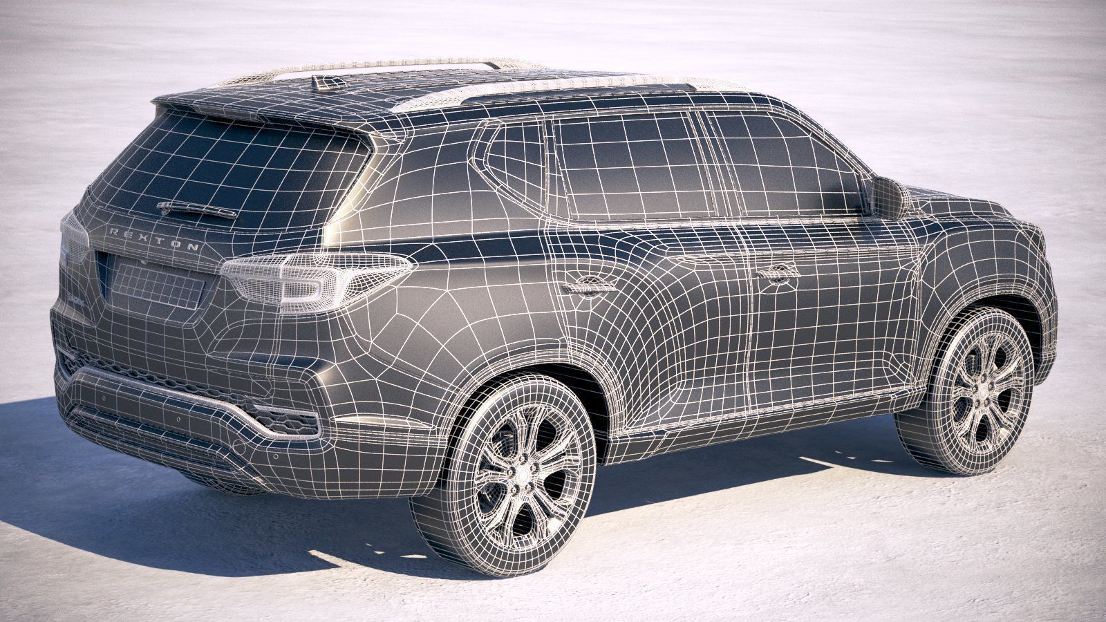 SsangYong Rexton 2018 3D model_20