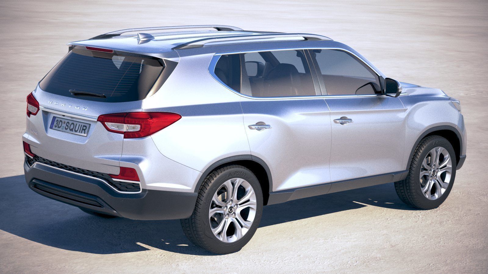 SsangYong Rexton 2018 3D model_4