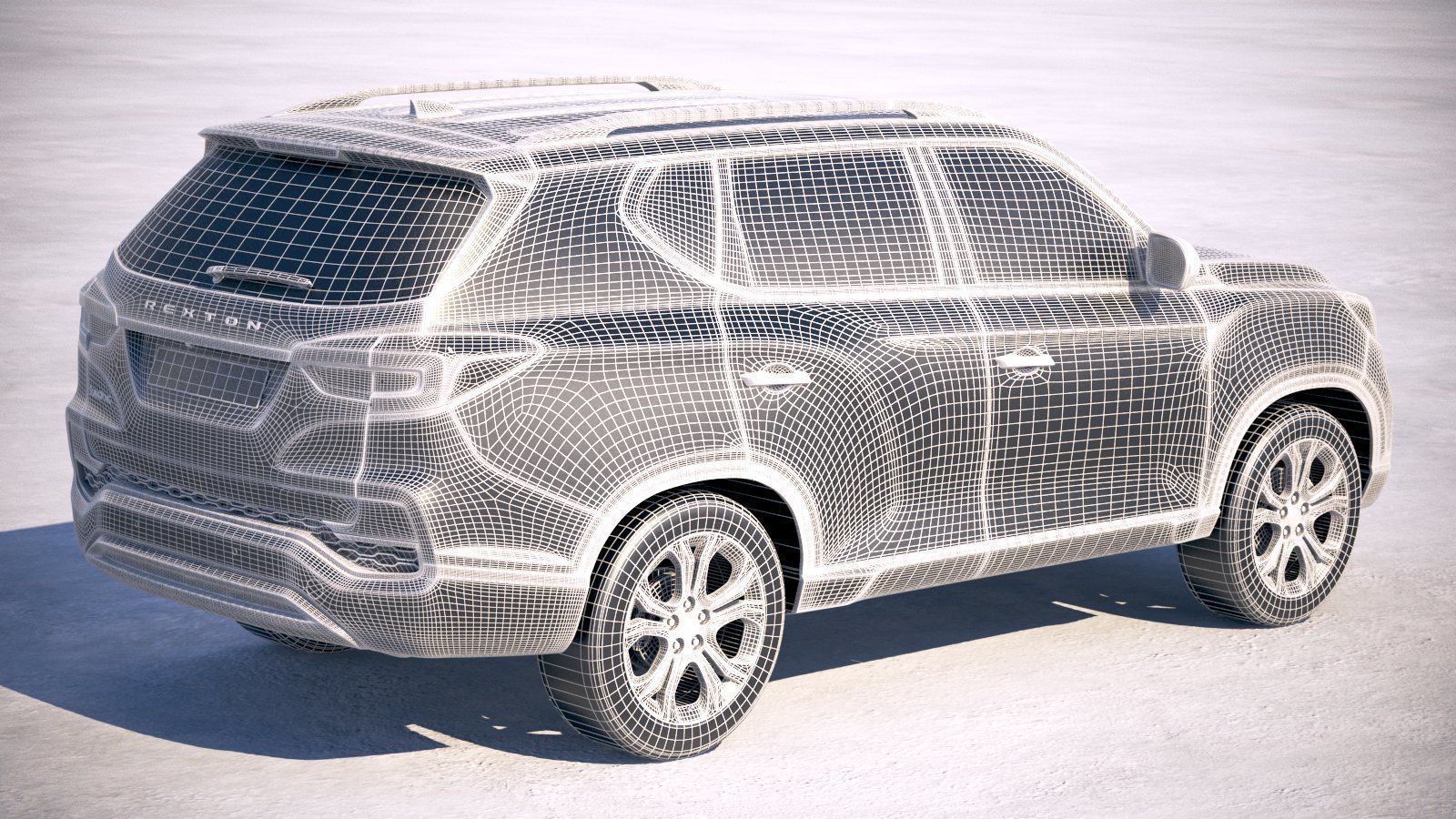 SsangYong Rexton 2018 3D model_18