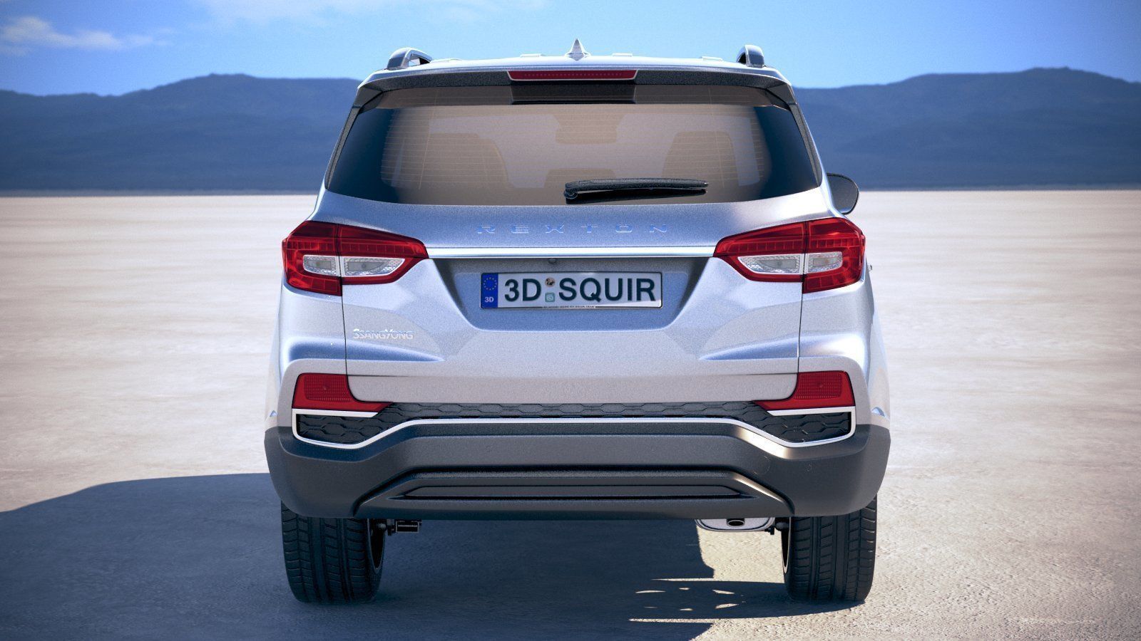 SsangYong Rexton 2018 3D model_10