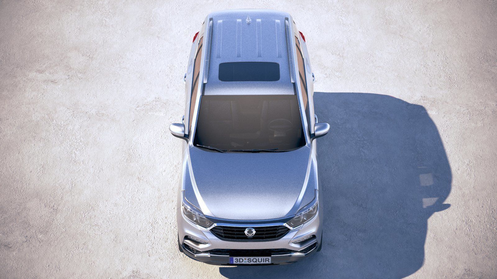 SsangYong Rexton 2018 3D model_8