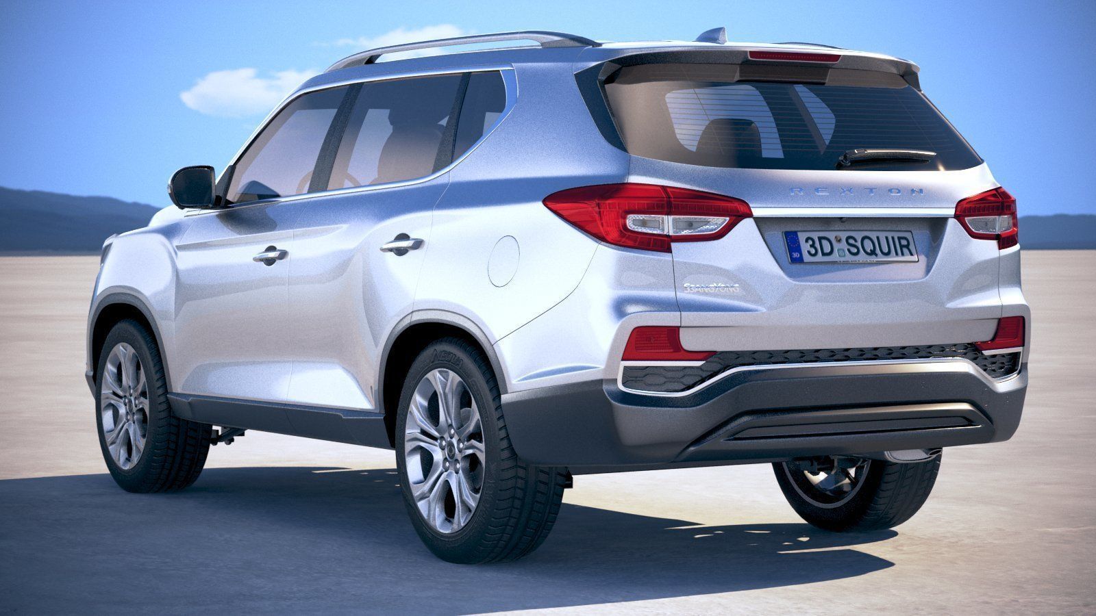 SsangYong Rexton 2018 3D model_13