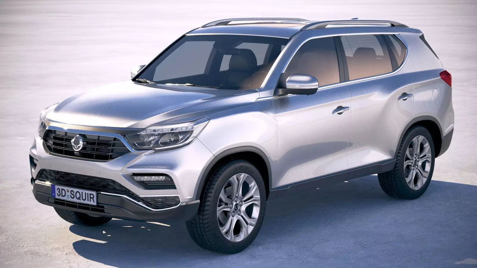 SsangYong Rexton 2018 3D model_0