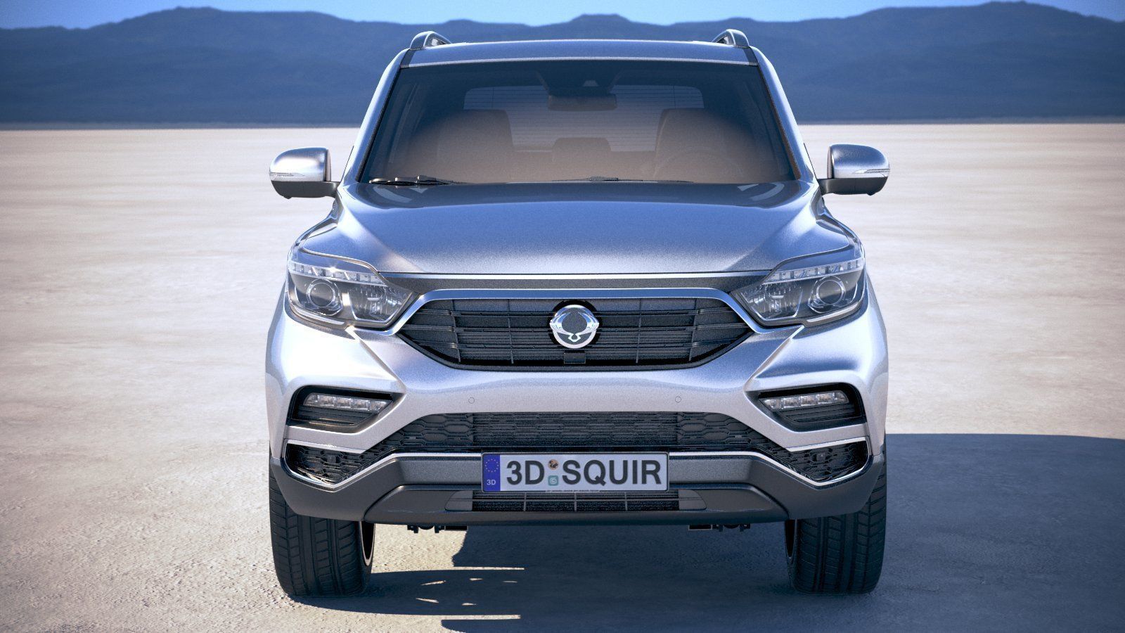 SsangYong Rexton 2018 3D model_9