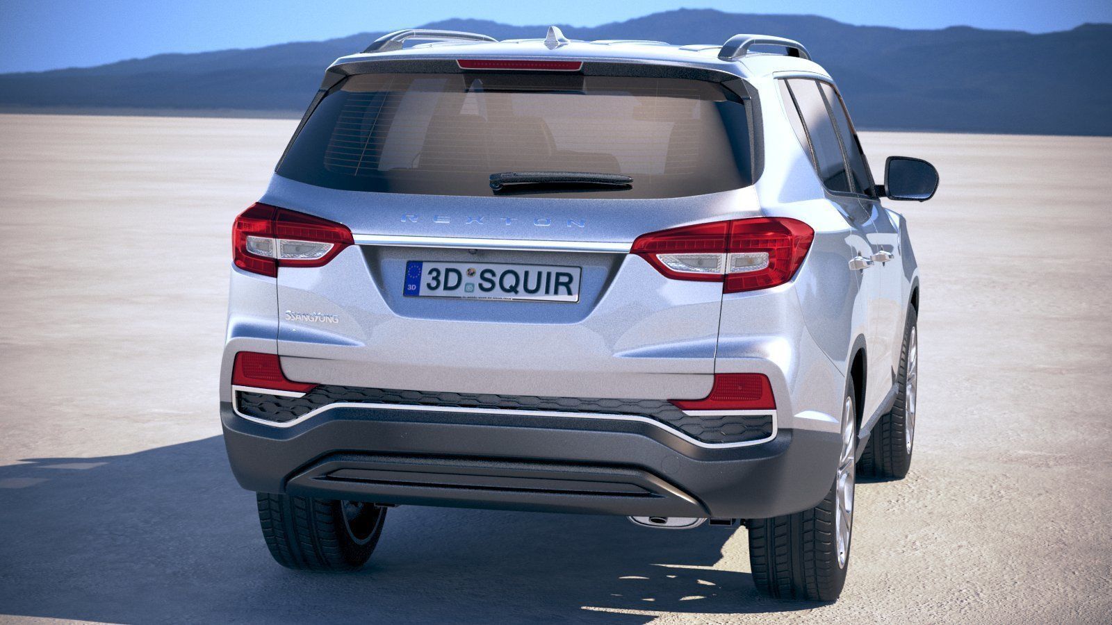 SsangYong Rexton 2018 3D model_5