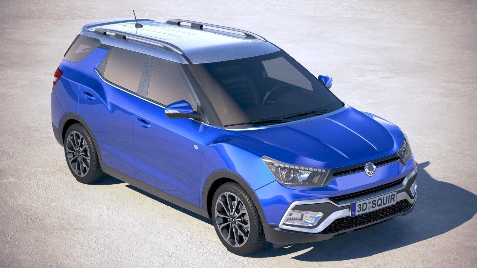 SsangYong XLV 2018 3D model_11