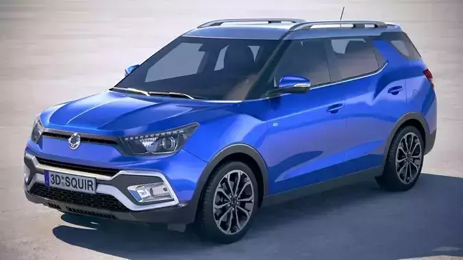 SsangYong XLV 2018 3D model