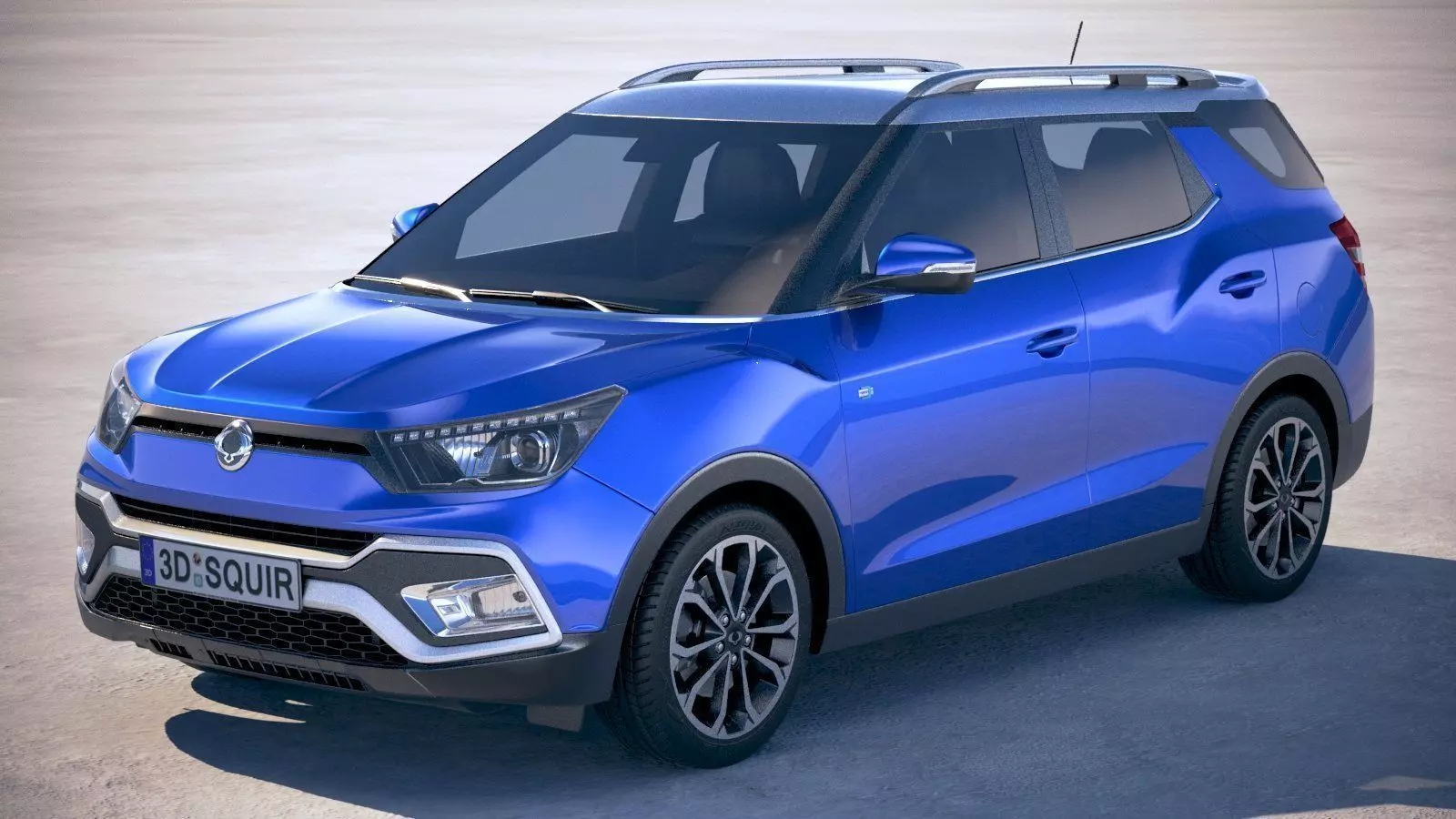 SsangYong XLV 2018 3D model_0