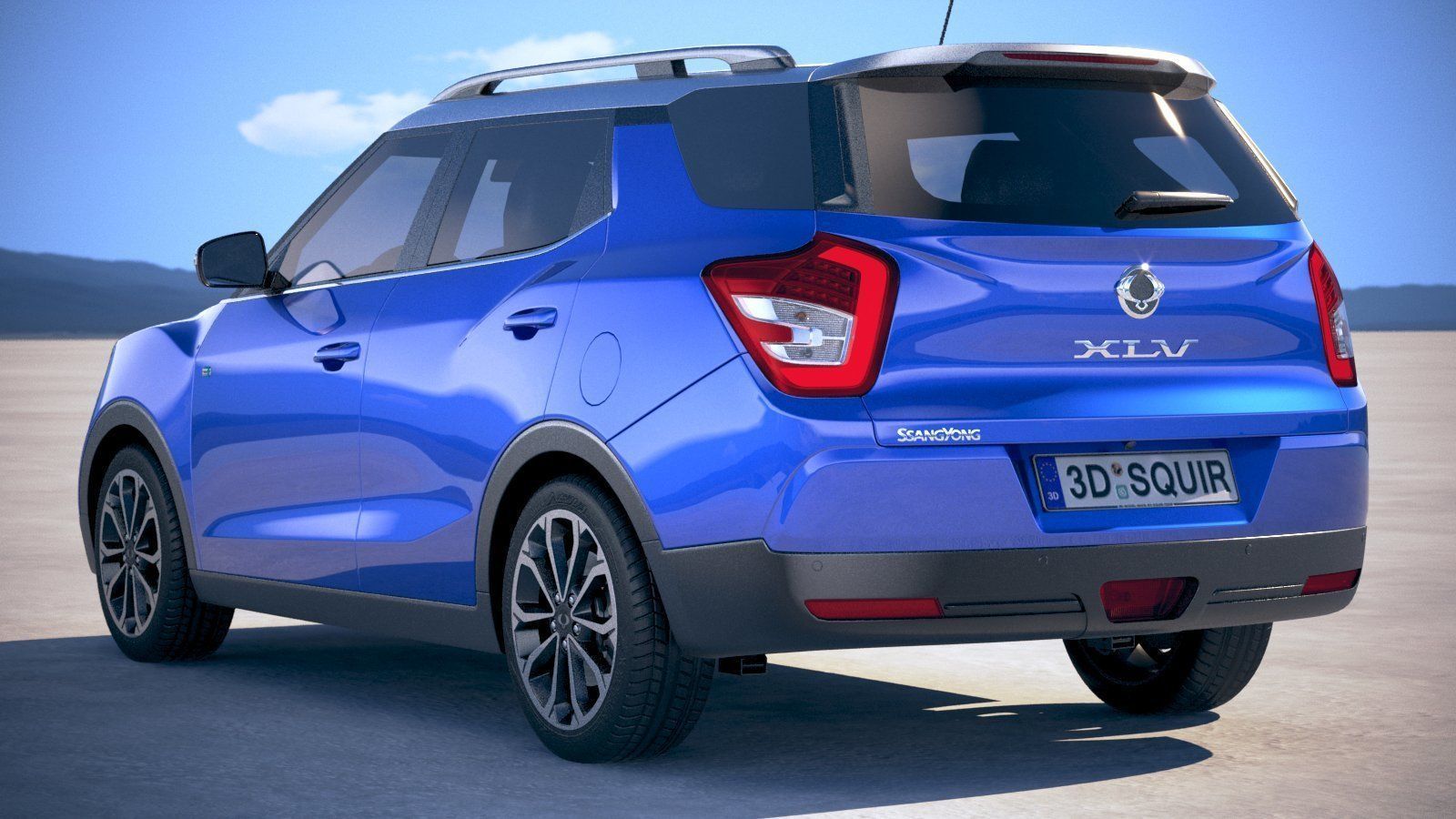 SsangYong XLV 2018 3D model_13