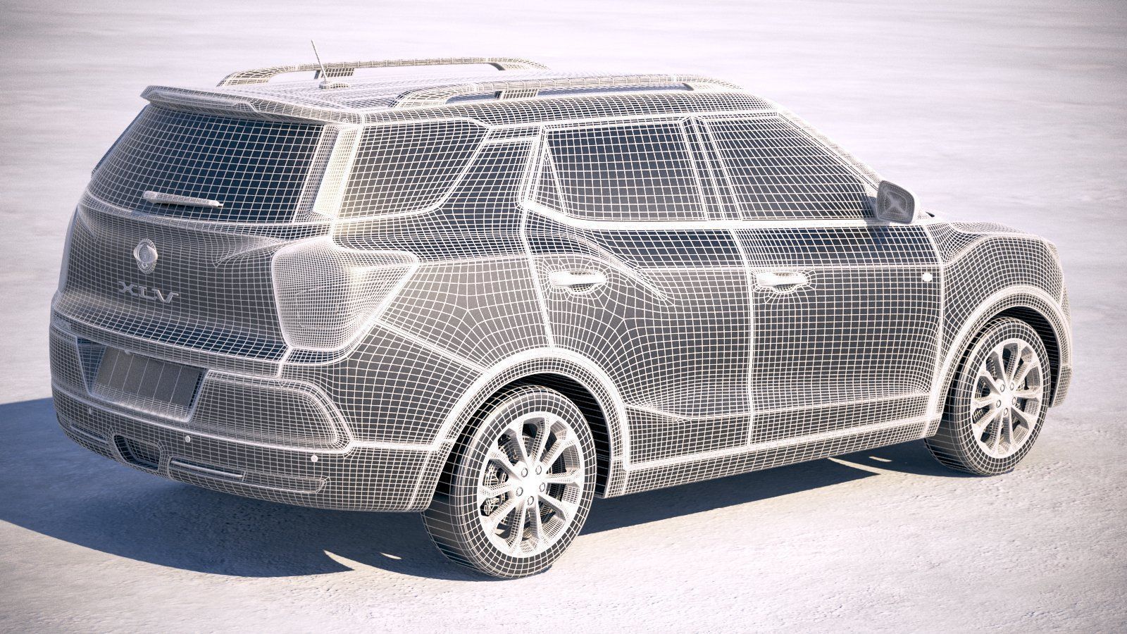 SsangYong XLV 2018 3D model_18