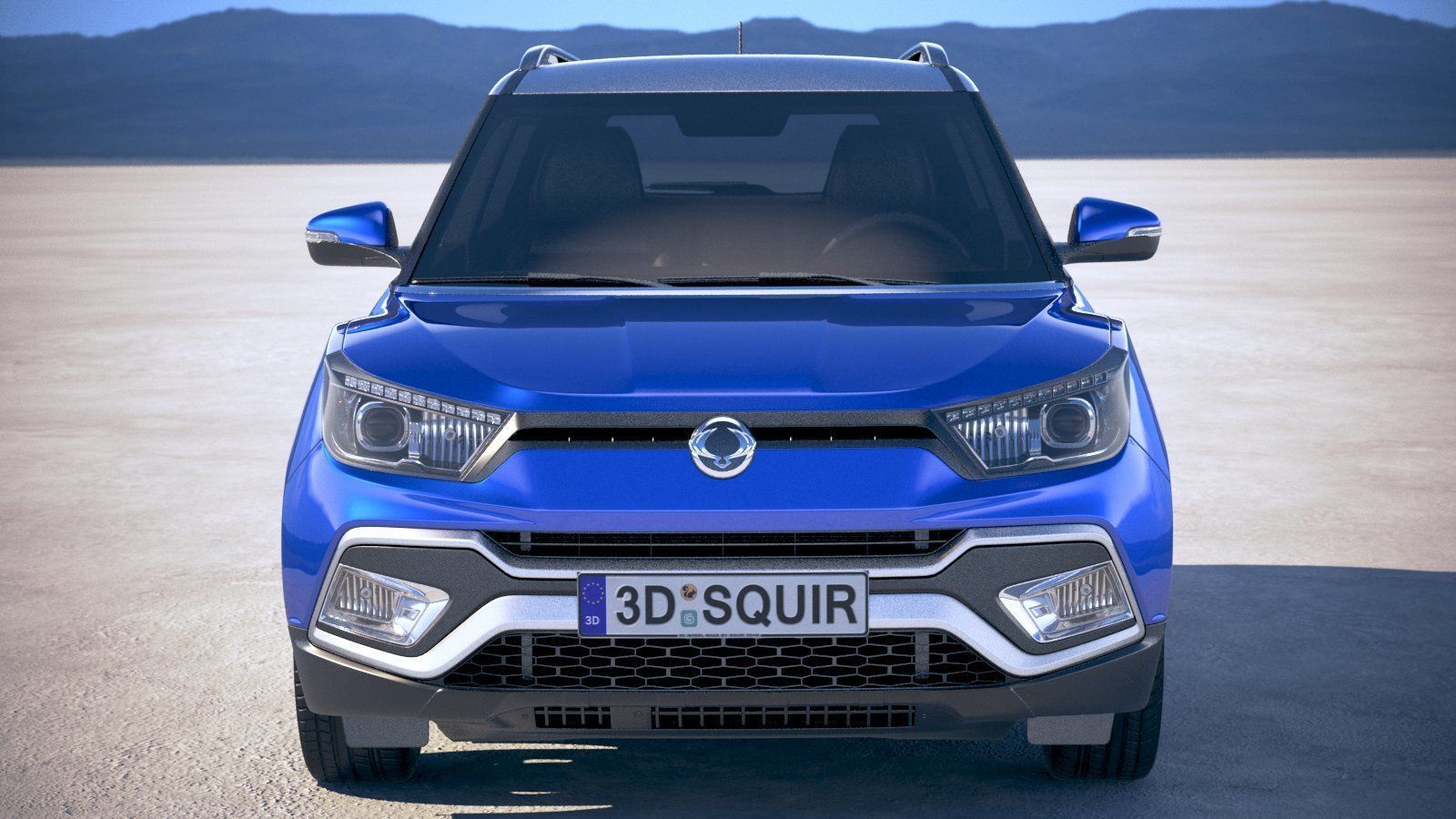 SsangYong XLV 2018 3D model_9