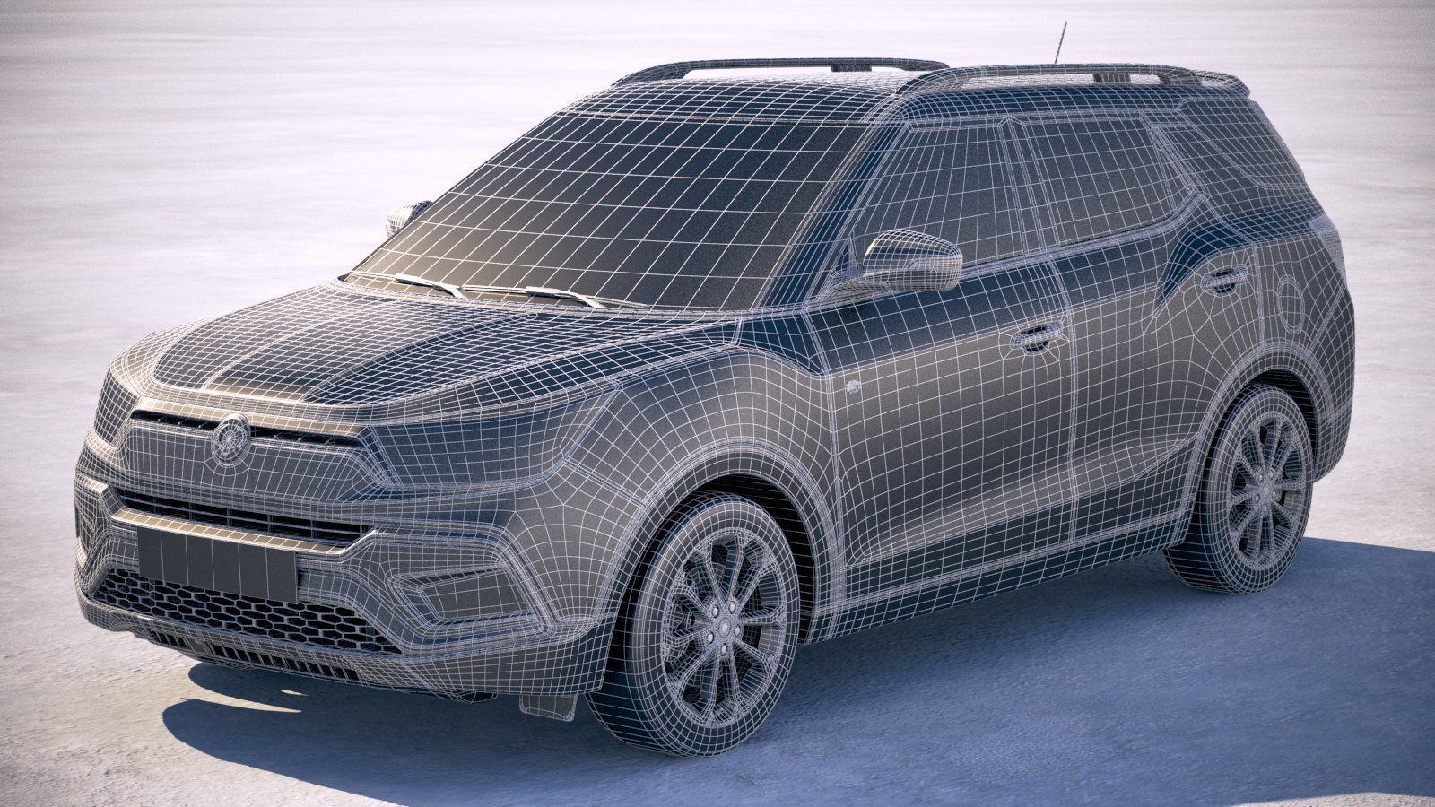 SsangYong XLV 2018 3D model_19
