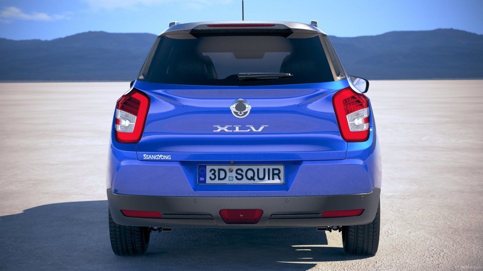 SsangYong XLV 2018 3D model_10