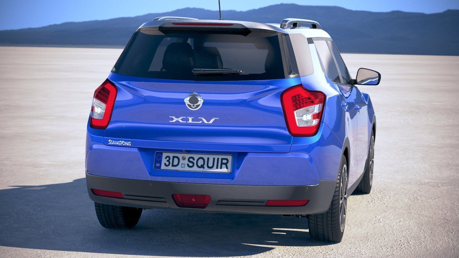 SsangYong XLV 2018 3D model_5