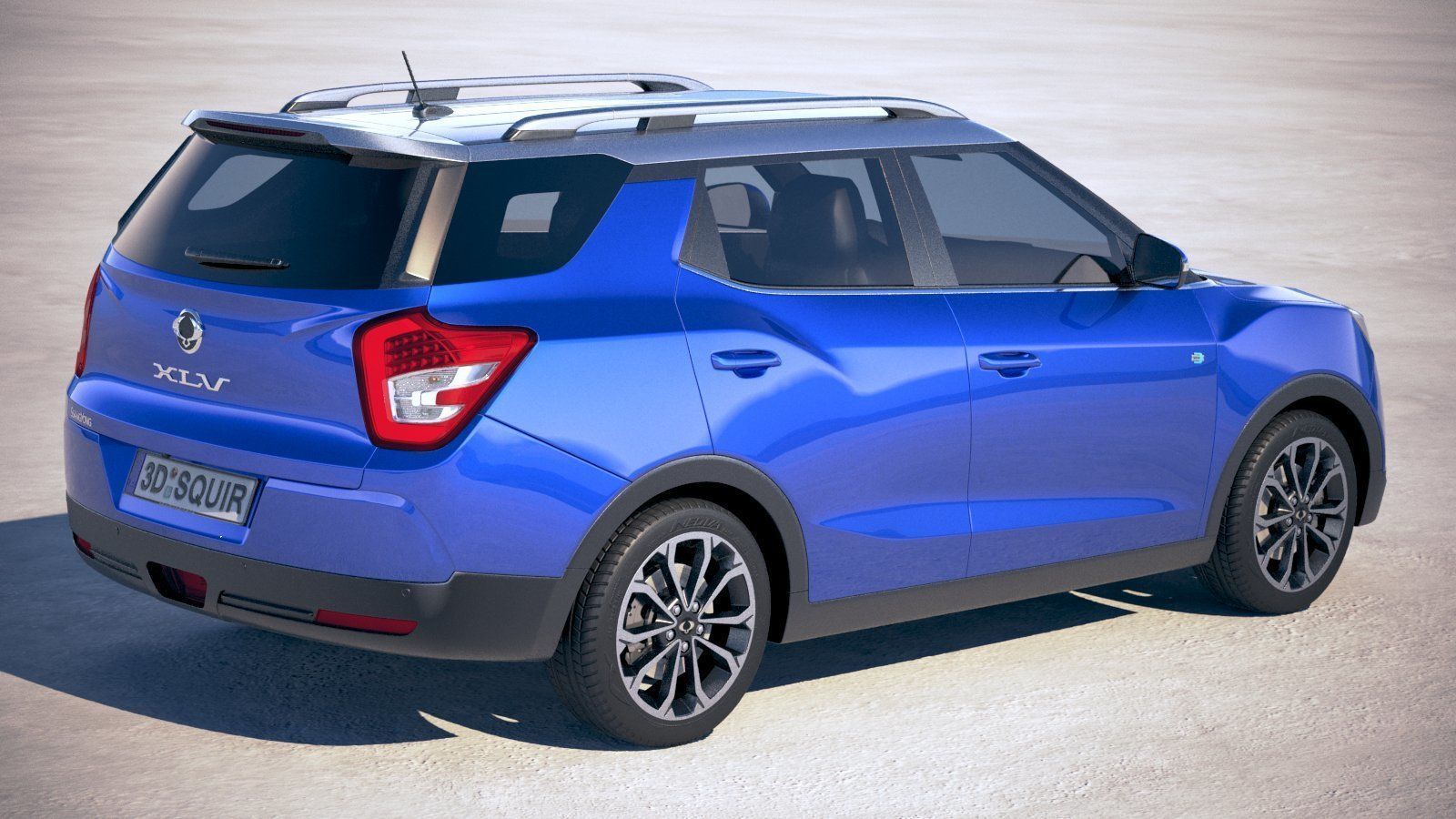 SsangYong XLV 2018 3D model_4