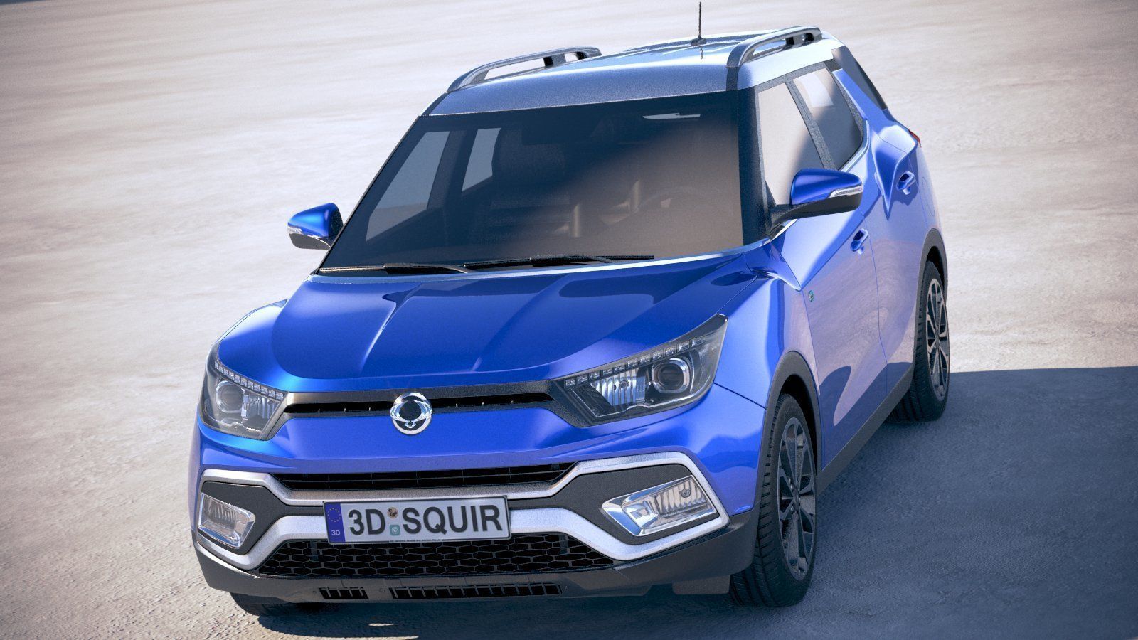 SsangYong XLV 2018 3D model_1