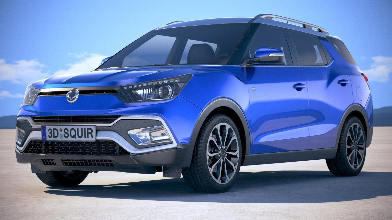 SsangYong XLV 2018 3D model_12