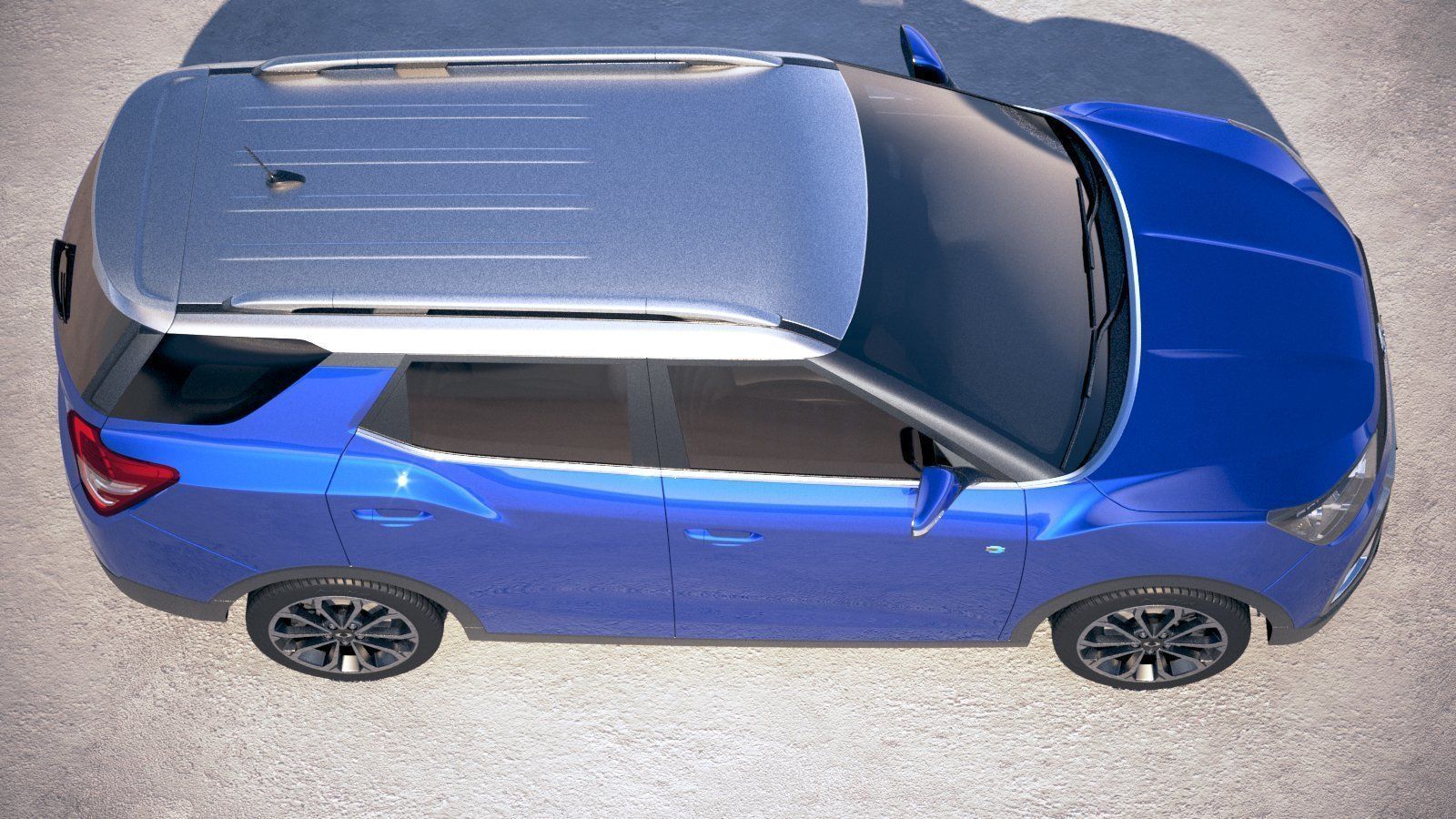 SsangYong XLV 2018 3D model_7