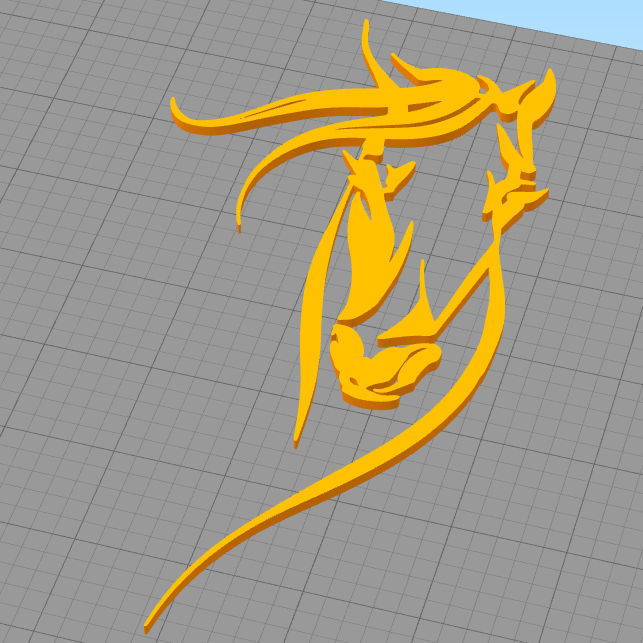 Horse head portrait for wall decoration 3D print model_1