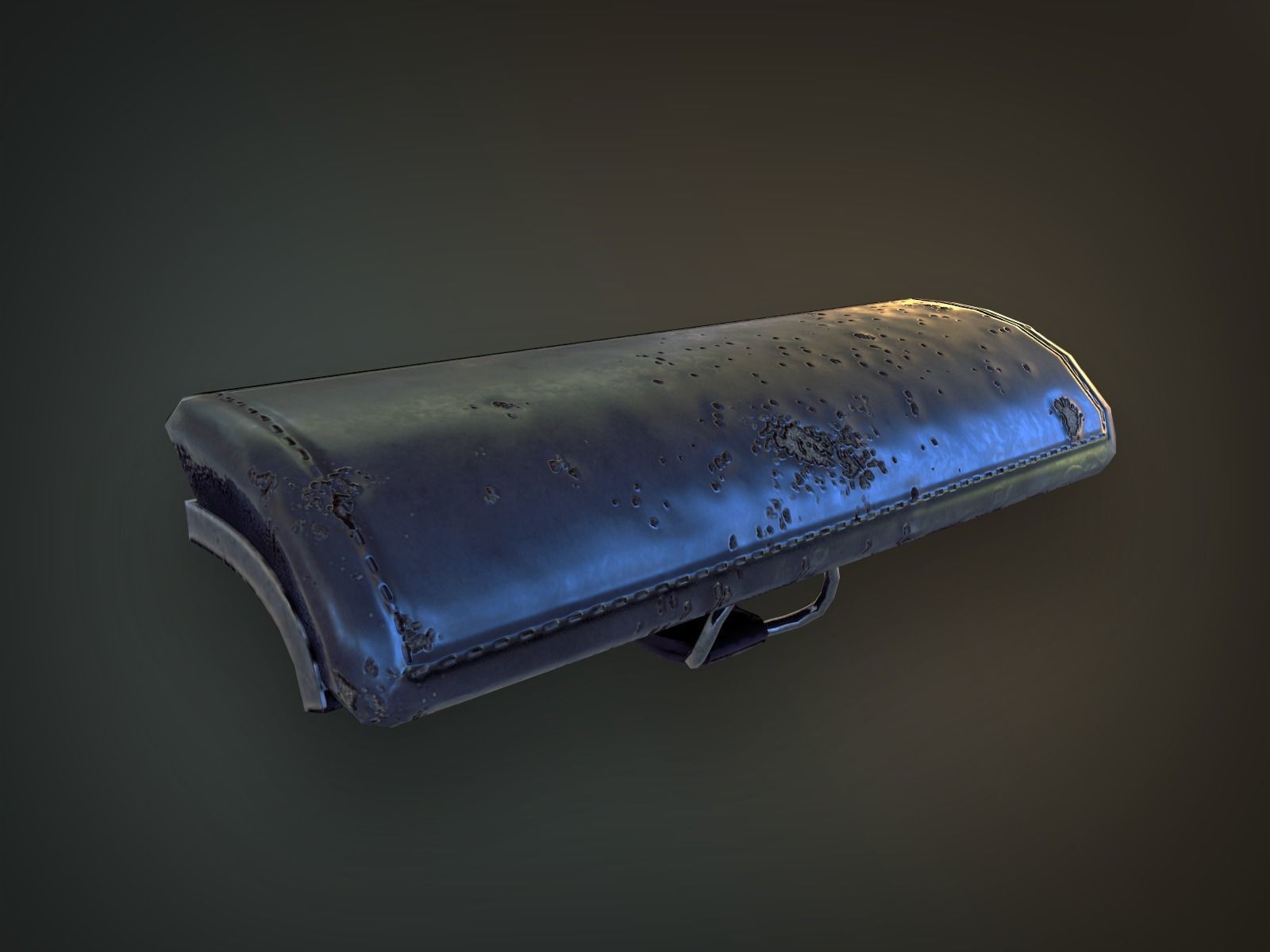 Lowpoly PBR Dragunov Sniper Rifle SVD Low-poly 3D model_15