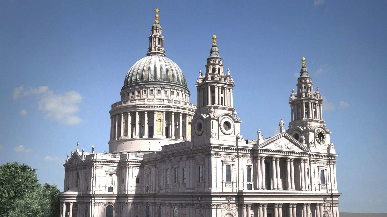 St Paul s Cathedral 3D model_2