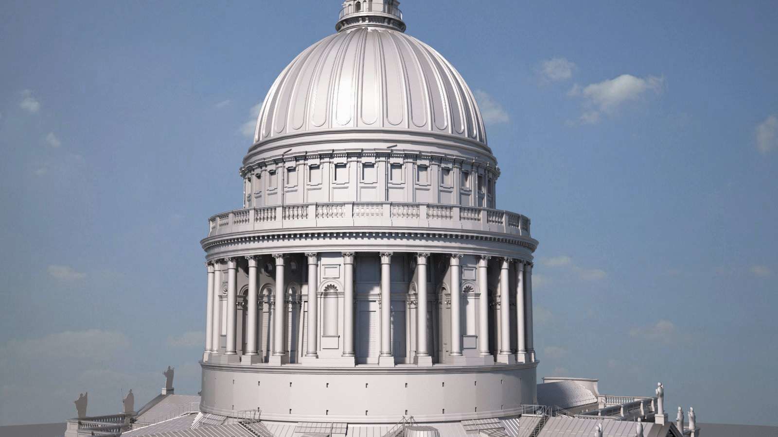 St Paul s Cathedral 3D model_19