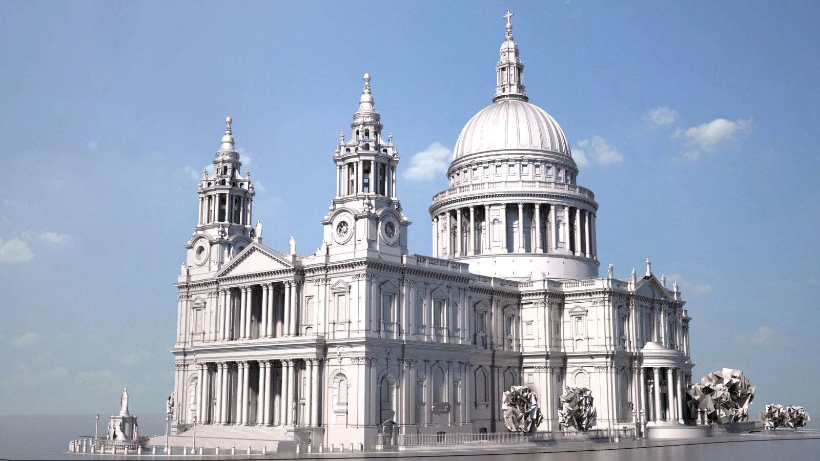 St Paul s Cathedral 3D model_17