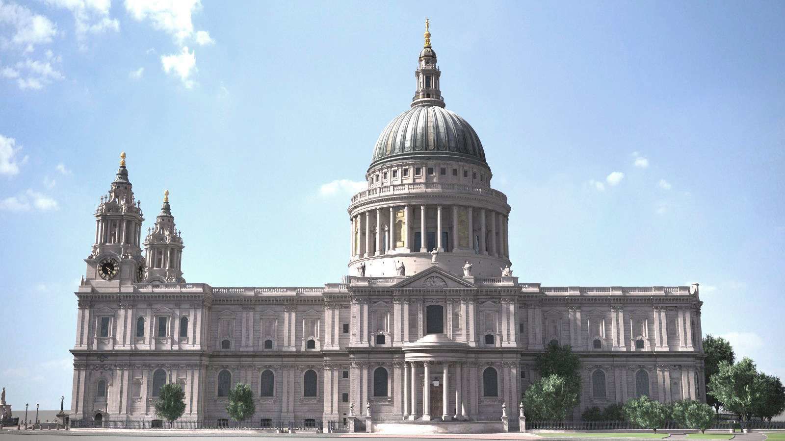St Paul s Cathedral 3D model_7