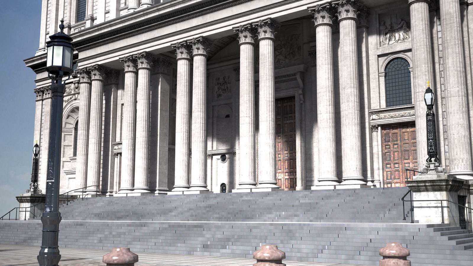 St Paul s Cathedral 3D model_13