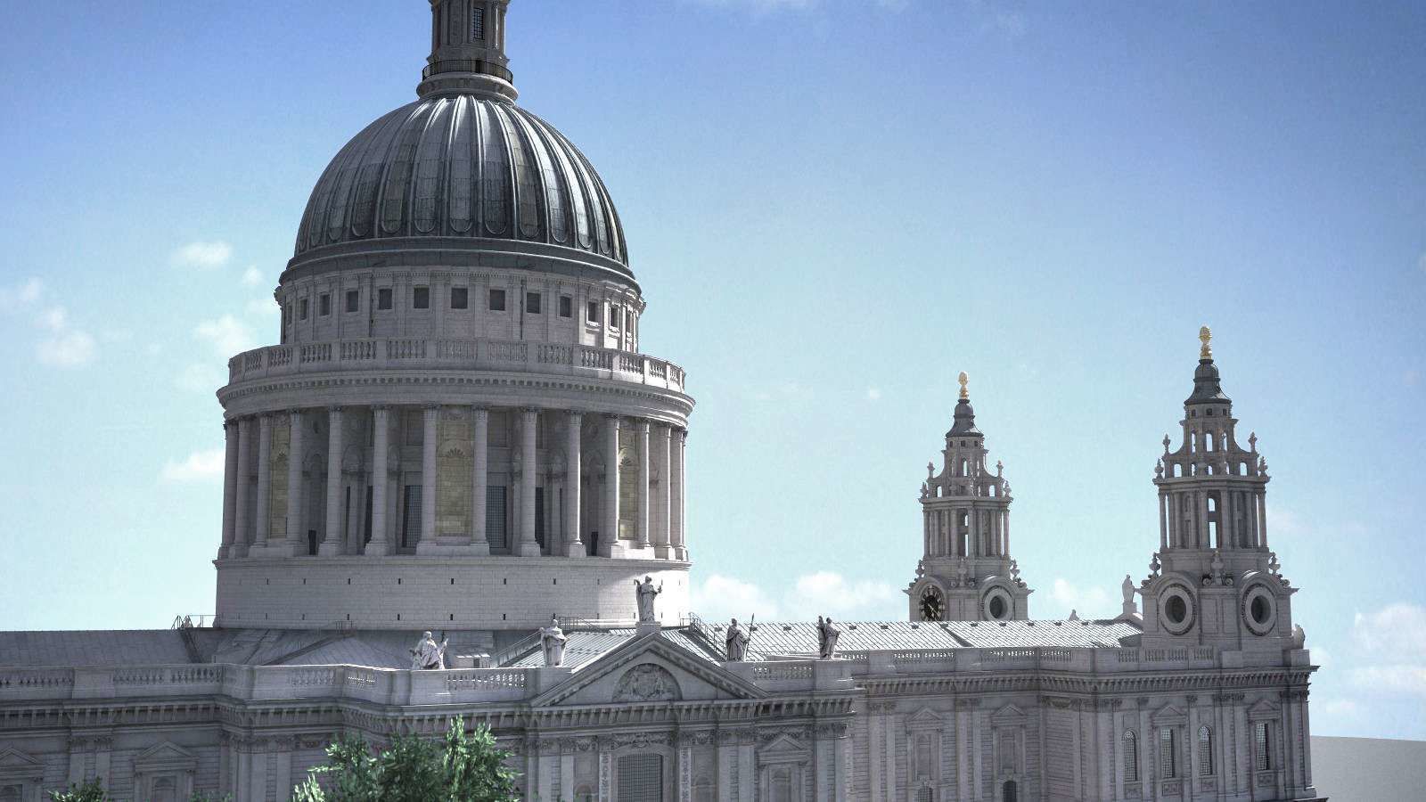 St Paul s Cathedral 3D model_15