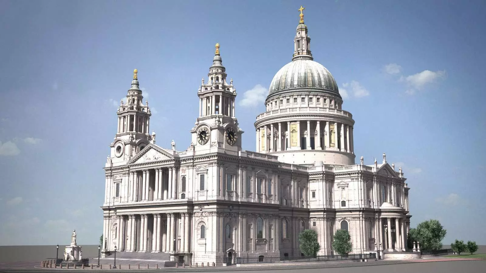St Paul s Cathedral 3D model_0