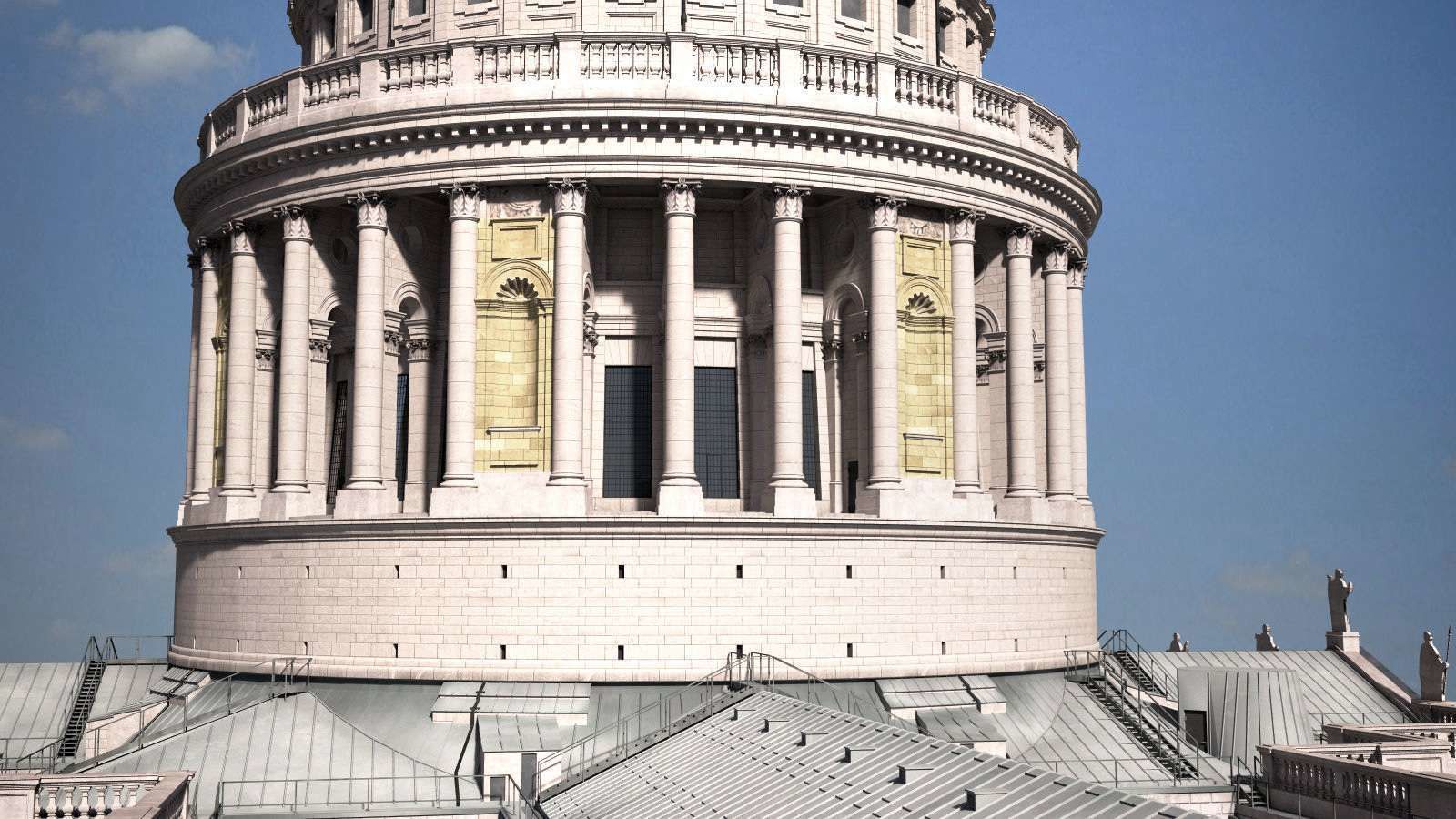 St Paul s Cathedral 3D model_12