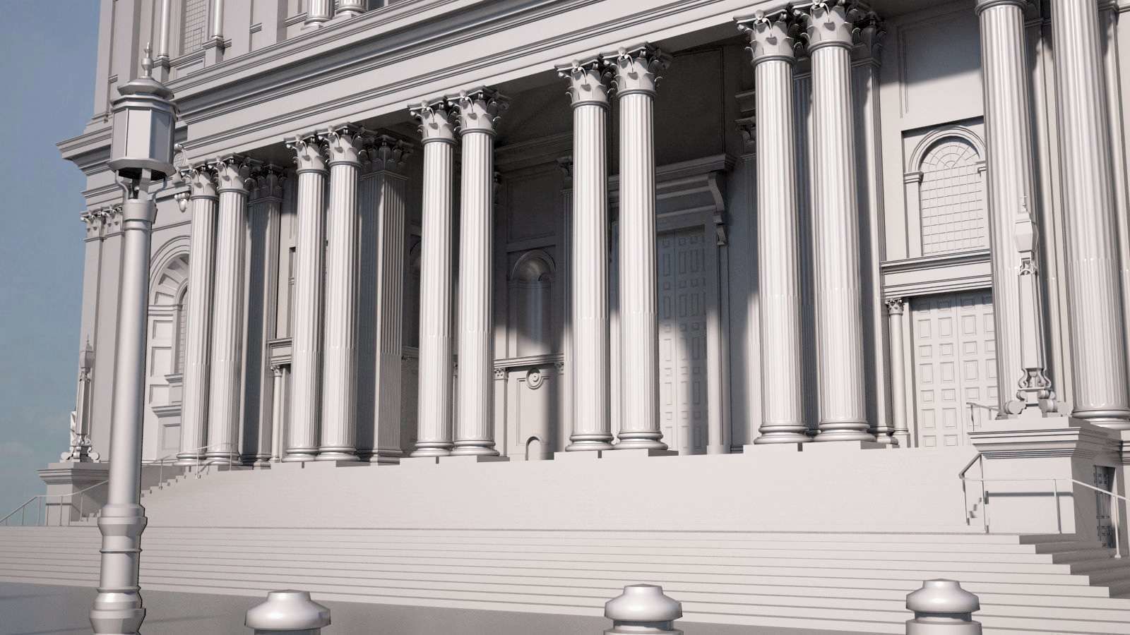 St Paul s Cathedral 3D model_20