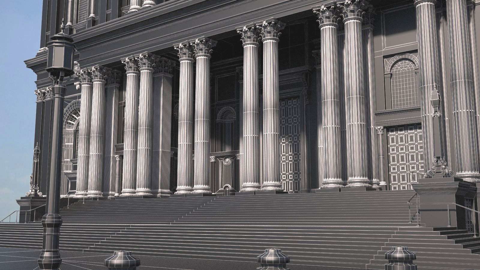St Paul s Cathedral 3D model_24