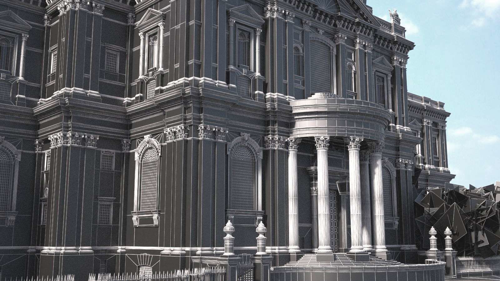 St Paul s Cathedral 3D model_22