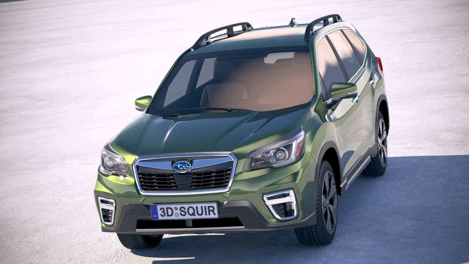 Subaru Forester 2019 3D model_1