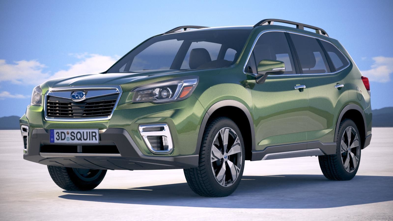 Subaru Forester 2019 3D model_12