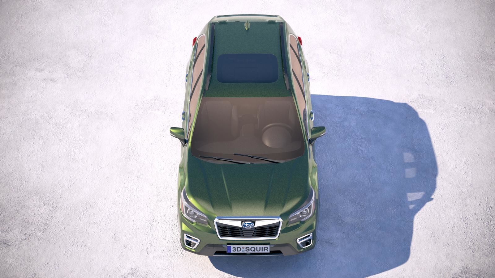 Subaru Forester 2019 3D model_8