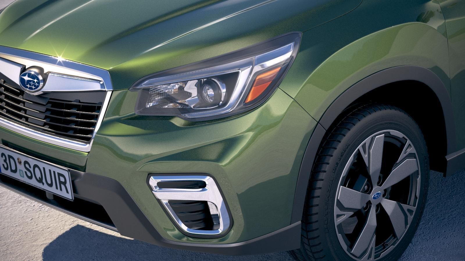 Subaru Forester 2019 3D model_2