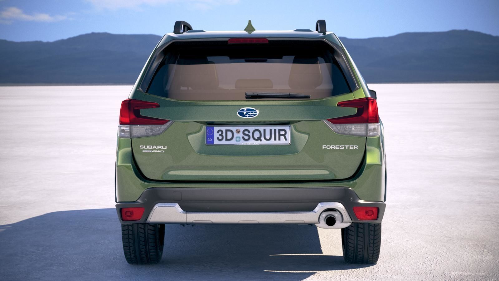 Subaru Forester 2019 3D model_10